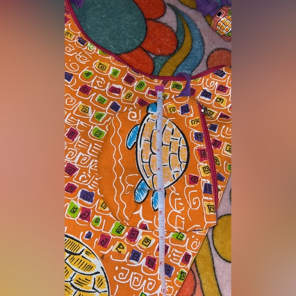 Sun N’ Sand Beaded Sea Turtle Beach Tote With Detachable Zip Bag - Picture 10 of 12